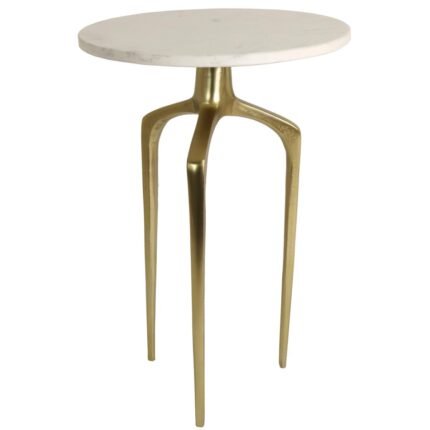 Βρες το Τραπεζάκι ArteLibre Λευκό Μάρμαρο 37.3x37.3x54.6cm σε μοναδική τιμή στο clickforshop.gr