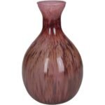 Βρες το Βάζο ArteLibre Ροζ Γυαλί 16x16x25cm σε μοναδική τιμή στο clickforshop.gr