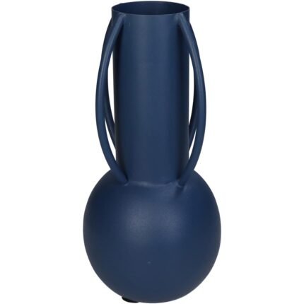 Βρες το Βάζο ArteLibre Μπλε Μέταλλο 11x11x24cm σε μοναδική τιμή στο clickforshop.gr