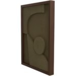 Διακοσμητικό Τοίχου ArteLibre Πράσινο Χαρτί 30x3x40cm - Image 2