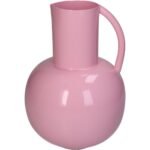 Βρες το Βάζο ArteLibre Ροζ Μέταλλο 17x17.5x25cm σε μοναδική τιμή στο clickforshop.gr