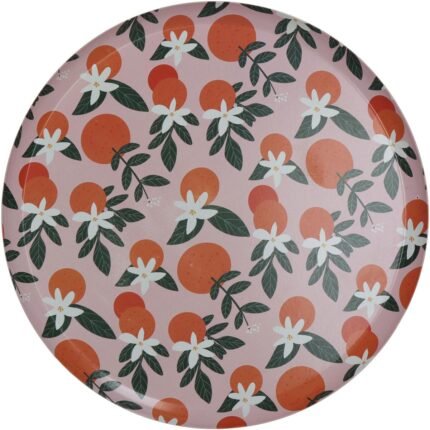 Βρες το Δίσκος ArteLibre Πορτοκάλια Πολύχρωμο Μέταλλο 33x33x1.5cm σε μοναδική τιμή στο clickforshop.gr