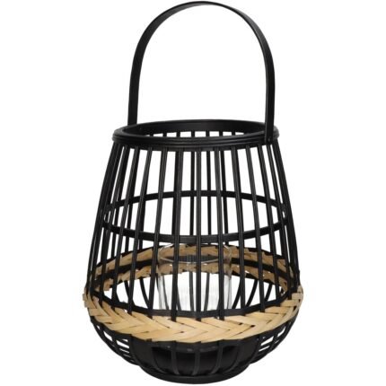 Βρες το Φανάρι ArteLibre Μαύρο Μπαμπού 29.5x29.5x32cm σε μοναδική τιμή στο clickforshop.gr