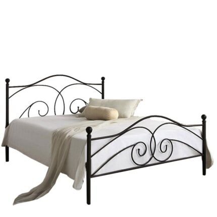 Βρες το Κρεβάτι ArteLibre CECIL Μεταλλικό Sandy Rusty 212x160x118cm σε μοναδική τιμή στο clickforshop.gr