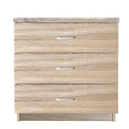 Βρες το Συρταριέρα ArteLibre HAYHURST Φυσικό Χρώμα 60x40x63cm σε μοναδική τιμή στο clickforshop.gr