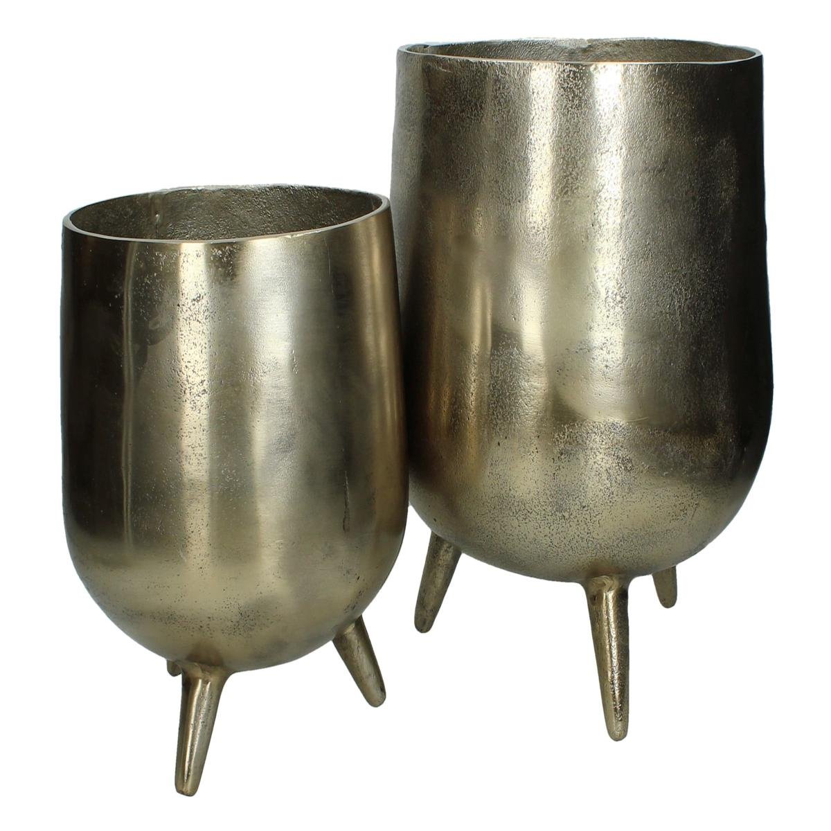 Κασπώ ArteLibre Χρυσό Αλουμίνιο 25x25x32cm Σετ 2Τμχ Βρες το Κασπώ ArteLibre Χρυσό Αλουμίνιο 25x25x32cm Σετ 2Τμχ σε μοναδική τιμή στο clickforshop.gr