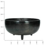 Κασπώ ArteLibre Μαύρο Αλουμίνιο 27.5x27.5x14.5cm - Image 2
