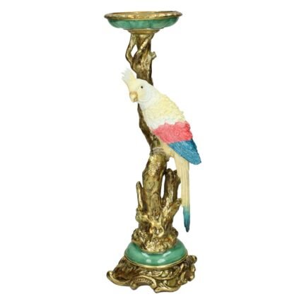 Βρες το Κηροπήγιο ArteLibre Κοκατίλ Πολύχρωμο Polyresin 13x10x35.2cm σε μοναδική τιμή στο clickforshop.gr