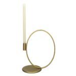 Κηροπήγιο ArteLibre Χρυσό Μέταλλο 28.5x16.5x26cm - Image 2