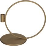 Βρες το Κηροπήγιο ArteLibre Χρυσό Μέταλλο 28.5x16.5x26cm σε μοναδική τιμή στο clickforshop.gr
