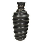 Βρες το Βάζο ArteLibre Μαύρο Πέτρα 13.3x13.3x30.3cm σε μοναδική τιμή στο clickforshop.gr