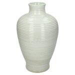 Βρες το Βάζο ArteLibre Λευκό Πέτρα 18x18x30cm σε μοναδική τιμή στο clickforshop.gr