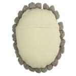 Μαξιλάρι ArteLibre Πομ Πομ Γκρι Βαμβακερό 45x45cm - Image 2