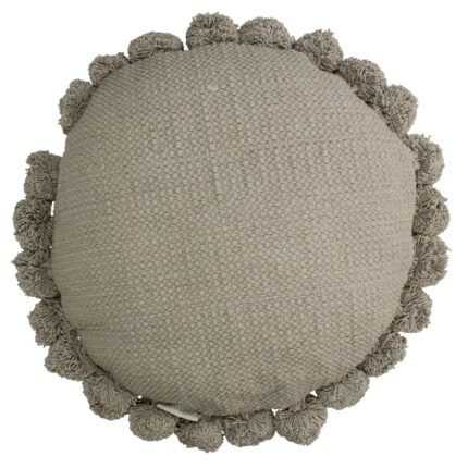 Βρες το Μαξιλάρι ArteLibre Πομ Πομ Γκρι Βαμβακερό 45x45cm σε μοναδική τιμή στο agoraepiplou.gr