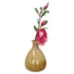 Βάζο ArteLibre Κίτρινο Γυαλί 20x20x20cm - Image 2