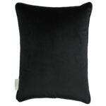 Μαξιλάρι ArteLibre Με Σχέδιο Τριαντάφυλλο Μαύρο Polyester 43x43cm - Image 2