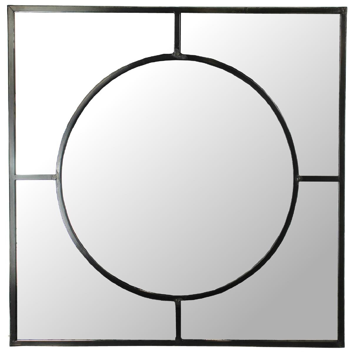 Καθρέπτης ArteLibre Μαύρο Μέταλλο 77x3x77cm Βρες το Καθρέπτης ArteLibre Μαύρο Μέταλλο 77x3x77cm σε μοναδική τιμή στο clickforshop.gr