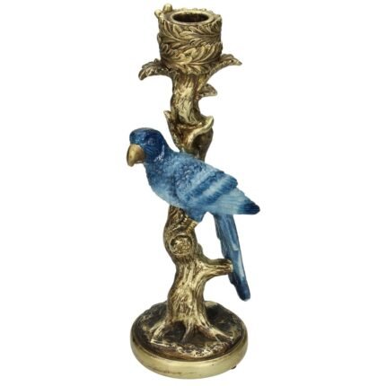 Βρες το Κηροπήγιο ArteLibre Πουλί Μπλε Polyresin 10.5x9x25.5cm σε μοναδική τιμή στο clickforshop.gr