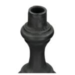 Κηροπήγιο ArteLibre Μαύρο Polyresin 13x13x44cm - Image 2