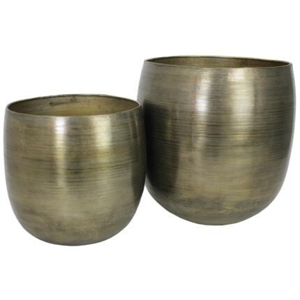 Βρες το Κασπώ ArteLibre Μπρονζέ Αλουμίνιο 54x54x61cm Σετ 2Τμχ σε μοναδική τιμή στο clickforshop.gr