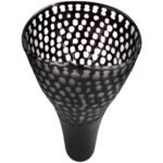 Βάζο ArteLibre Μαύρο Γυαλί 33x26x38cm - Image 2