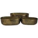 Βρες το Κασπώ ArteLibre Μπρονζέ Μέταλλο 74x34.5x29cm Σετ 3Τμχ σε μοναδική τιμή στο clickforshop.gr