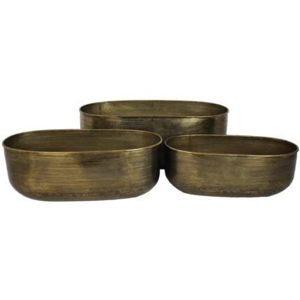 Βρες το Κασπώ ArteLibre Μπρονζέ Μέταλλο 74x34.5x29cm Σετ 3Τμχ σε μοναδική τιμή στο clickforshop.gr