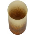 Κηροπήγιο ArteLibre Πορτοκαλί Γυαλί 10x10x11cm - Image 2