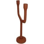 Κηροπήγιο ArteLibre Φυσικό Αλουμίνιο 23.5x10x28.5cm - Image 2