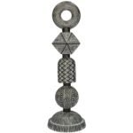 Βρες το Διακοσμητικό ArteLibre Tribal Καφέ Polyresin 13X13X41cm σε μοναδική τιμή στο clickforshop.gr