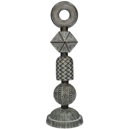 Βρες το Διακοσμητικό ArteLibre Tribal Καφέ Polyresin 13X13X41cm σε μοναδική τιμή στο clickforshop.gr