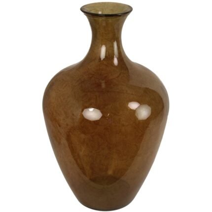 Βρες το Βάζο ArteLibre Καφέ Ανακυκλωμένο Γυαλί 40x40x65cm σε μοναδική τιμή στο clickforshop.gr