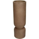 Βρες το Βάζο ArteLibre Καφέ Polyresin 10.3x10.3x30cm σε μοναδική τιμή στο clickforshop.gr
