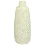 Βρες το Βάζο ArteLibre Ιβουάρ Polyresin 12.7x12.7x30.7cm σε μοναδική τιμή στο clickforshop.gr