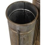 Κασπώ ArteLibre Χρυσό Μέταλλο 30x30x65cm Σετ 2Τμχ - Image 2