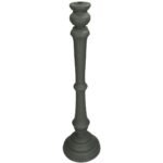 Βρες το Κηροπήγιο ArteLibre Γκρι Polyresin 15x15x55cm σε μοναδική τιμή στο clickforshop.gr