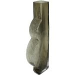 Βάζο ArteLibre Καφέ Γυαλί 10x5x34.5cm - Image 2