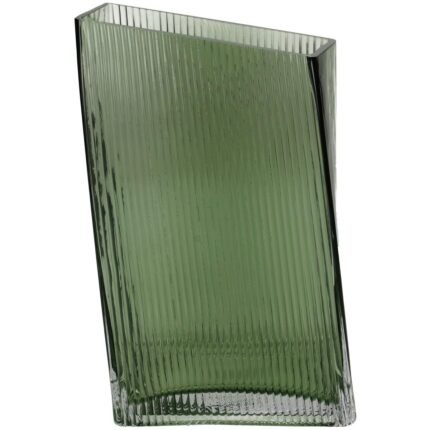 Βρες το Βάζο ArteLibre Πράσινο Γυαλί 14x9x25cm σε μοναδική τιμή στο clickforshop.gr