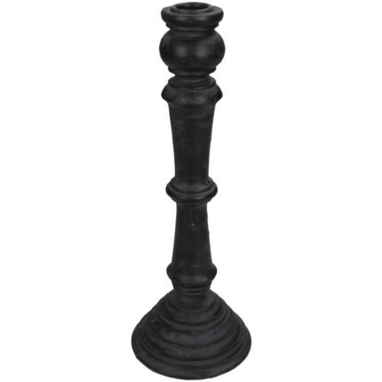 Βρες το Κηροπήγιο ArteLibre Μαύρο Polyresin 10x10x28cm σε μοναδική τιμή στο clickforshop.gr