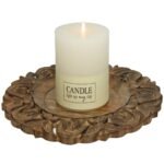 Δίσκος ArteLibre Ξύλο Καφέ 30x30x2.5cm - Image 2