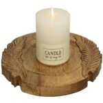 Δίσκος ArteLibre Ξύλο Καφέ 30x30x2.5cm - Image 2