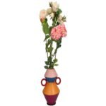 Βάζο ArteLibre Πολύχρωμο Πορσελάνη 15.7x13.8x21.3cm - Image 2