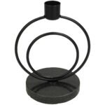 Βρες το Κηροπήγιο ArteLibre Μαύρο Μέταλλο 11x8.5x14.5cm σε μοναδική τιμή στο clickforshop.gr