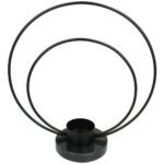 Βρες το Κηροπήγιο ArteLibre Μαύρο Μέταλλο 21x8.5x23cm σε μοναδική τιμή στο clickforshop.gr