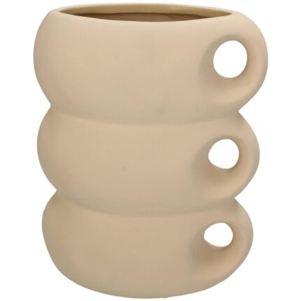 Βρες το Βάζο ArteLibre Μπεζ Δολομίτης 18.3x11x23.8cm σε μοναδική τιμή στο clickforshop.gr