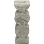 Βρες το Κηροπήγιο ArteLibre Μπεζ Μάρμαρο 5x4x15.5cm σε μοναδική τιμή στο clickforshop.gr