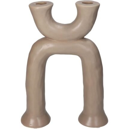 Βρες το Κηροπήγιο ArteLibre Μπεζ Κεραμικό 19.5x6.5x27cm σε μοναδική τιμή στο clickforshop.gr