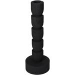 Βρες το Κηροπήγιο ArteLibre Μαύρο Polyresin 8x8x22.5cm σε μοναδική τιμή στο clickforshop.gr