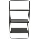 Βρες το Ραφιέρα ArteLibre Μαύρο Μέταλλο 57x37x110cm σε μοναδική τιμή στο clickforshop.gr