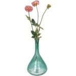 Βάζο ArteLibre Πετρόλ Ανακυκλωμένο Γυαλί 17.8x17.8x30.5cm - Image 2